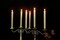 Flameless Ivory Taper Candles Flickering with 10-Key Remote, Battery Operated Led Warm 3D Wick Light Window Candles Real Wax Pack of 6, Christmas Home Wedding Decor(0.78 X 9.64 Inch)